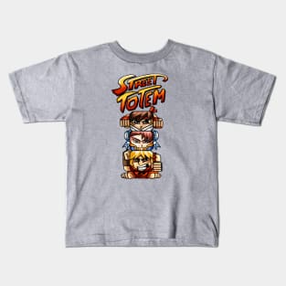 Street totem championship figther game winner you win Kids T-Shirt